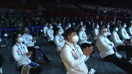 베이징올림픽 결단식 참석자, 코로나19 확진...선수 전원 PCR 검사 / YTN
