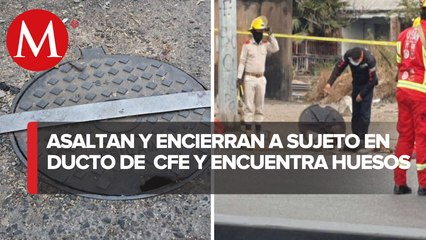 Investigan agresión y 'encierro' de hombre en un ducto de CFE en Guadalajara
