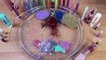 Mixing Makeup, Glitter and Mini Glitter Into Clear Slime ! MOST SATISFYING SLIME VIDEO #6