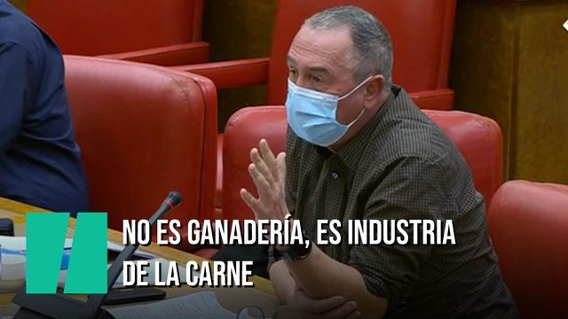 Joan Baldoví, sobre las macrogranjas: No es ganadería, es industria de la carne