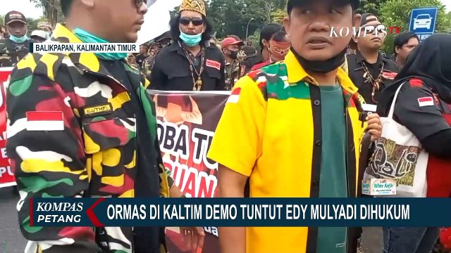Ormas di Kaltim Demo Tuntut Edy Mulyadi Dihukum
