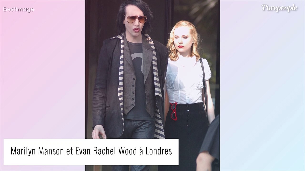 Marilyn Manson : Son ex Evan Rachel Wood dit avoir été violée sur le tournage d'un clip