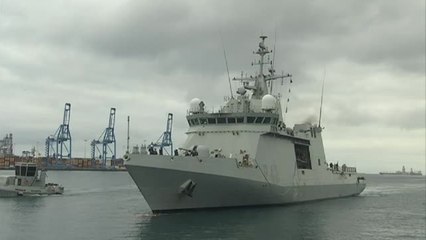 Sale de Cartagena el cazaminas 'Sella'