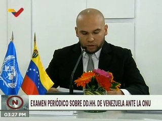 Entérate | CNE expone ante la ONU avances de Venezuela en materia electoral