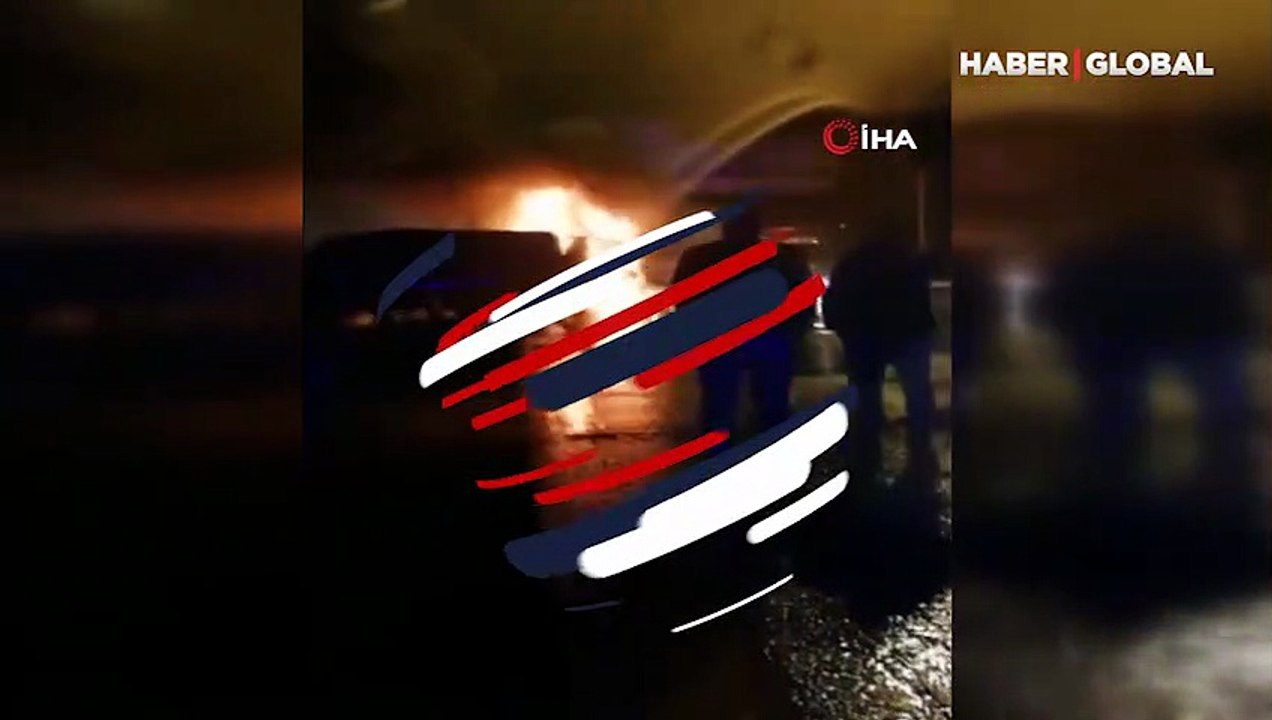 Tır şoförünün feci ölümü! Yanarak can verdi