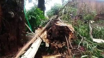 Após destruição no Centro na semana passada, Região Norte é fortemente atingida por temporal