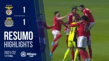 Highlights: Benfica 1-1 Boavista (Taça da Liga 21/22 - Meias-Finais)