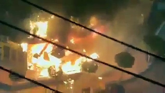 اندلاع حريق داخل عقار فى مدينة نصر والحماية المدنية تحاول إخماده