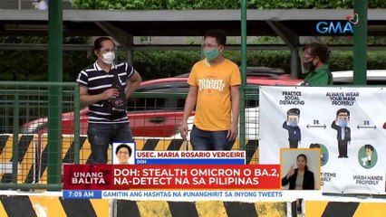 DOH: Stealth Omicron o BA.2, na-detect na sa Pilipinas | UB