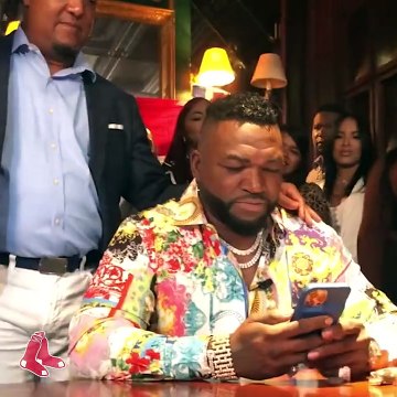 David Ortiz recibe llamada que le notifica su entrada al Salón de la Fama
