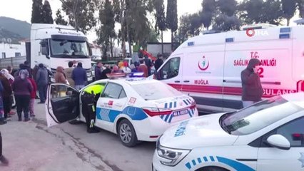 Son dakika! Bodrum'da feci kaza; tır çarpan yaşlı adam olay yerinde can verdi