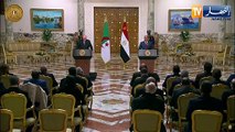 السيسي: نتمنى التوفيق للجزائر في رئاسة القمة العربية المقبلة
