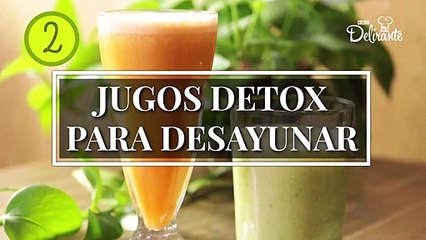 6 jugos detox para despedirte de los excesos decembrinos.| Cocina Delirante