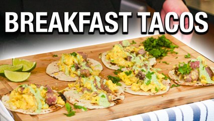 Ultimate Steak & Egg Breakfast Tacos