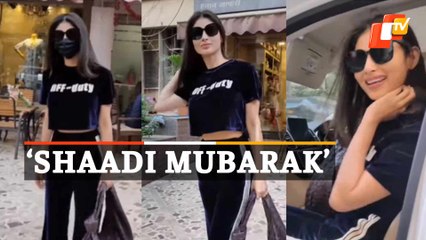 Watch Paparazzi Wish Bride-To-Be Mouni Roy, Netizens Spot Gaffe