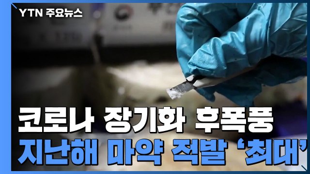 코로나 사태 장기화 후폭풍...지난해 마약 적발 '역대 최대' / YTN