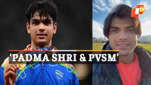 WATCH | Olympic Gold Medalist Neeraj Chopra’s Reaction After Being Awarded Padma Shri and PVSM