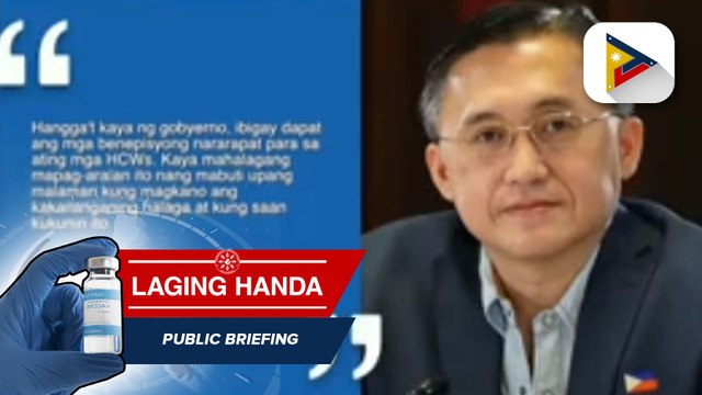 SB 2421 o ang COVID-19 Benefits and Allowances for Health Workers Act of 2022, pasado na sa ikalawang pagbasa sa Senado