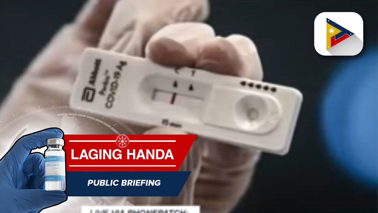 2 self-test kits, sertipikado na ng FDA; 31 iba pang self test kits, kasalukuyan pang inaaral ng RITM