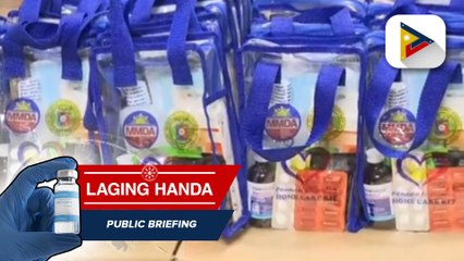 COVID-19 home care kits, ibinigay ng isang organisasyon para sa mga lungsod sa Metro Manila