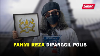 Fahmi Reza dipanggil polis