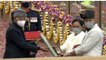 President presents Ashok Chakra to Martyr ASI Babu Ram