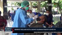 Sempat ke Luar Kota Bupati Sleman  Positif Covid-19