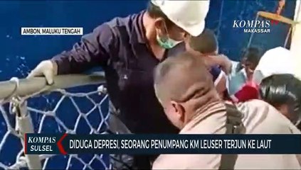 Diduga Depresi, Seorang Penumpang Km Leuser Terjun Ke Laut