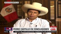 Pedro Castillo hace papelon en entrevista a CNN - parte 1