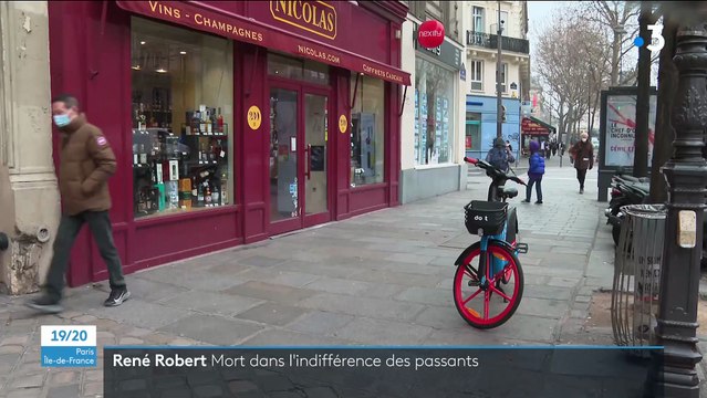 Horreur en plein Paris - Le photographe René Robert chute dans une rue et meurt sur le trottoir après avoir passé 9 heures sans aucune aide des passants