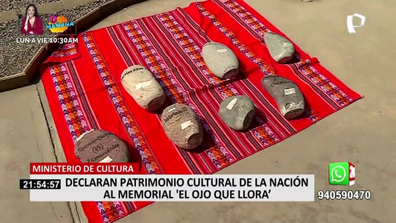 Declaran "El ojo que llora" como Patrimonio Cultural de la Nación