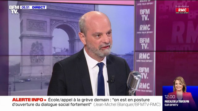Tant pis si je prends des coups : Jean-Michel Blanquer déplore parfois servir d'exutoire