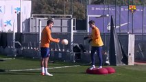 Nico y Gavi, inseparables / FCB