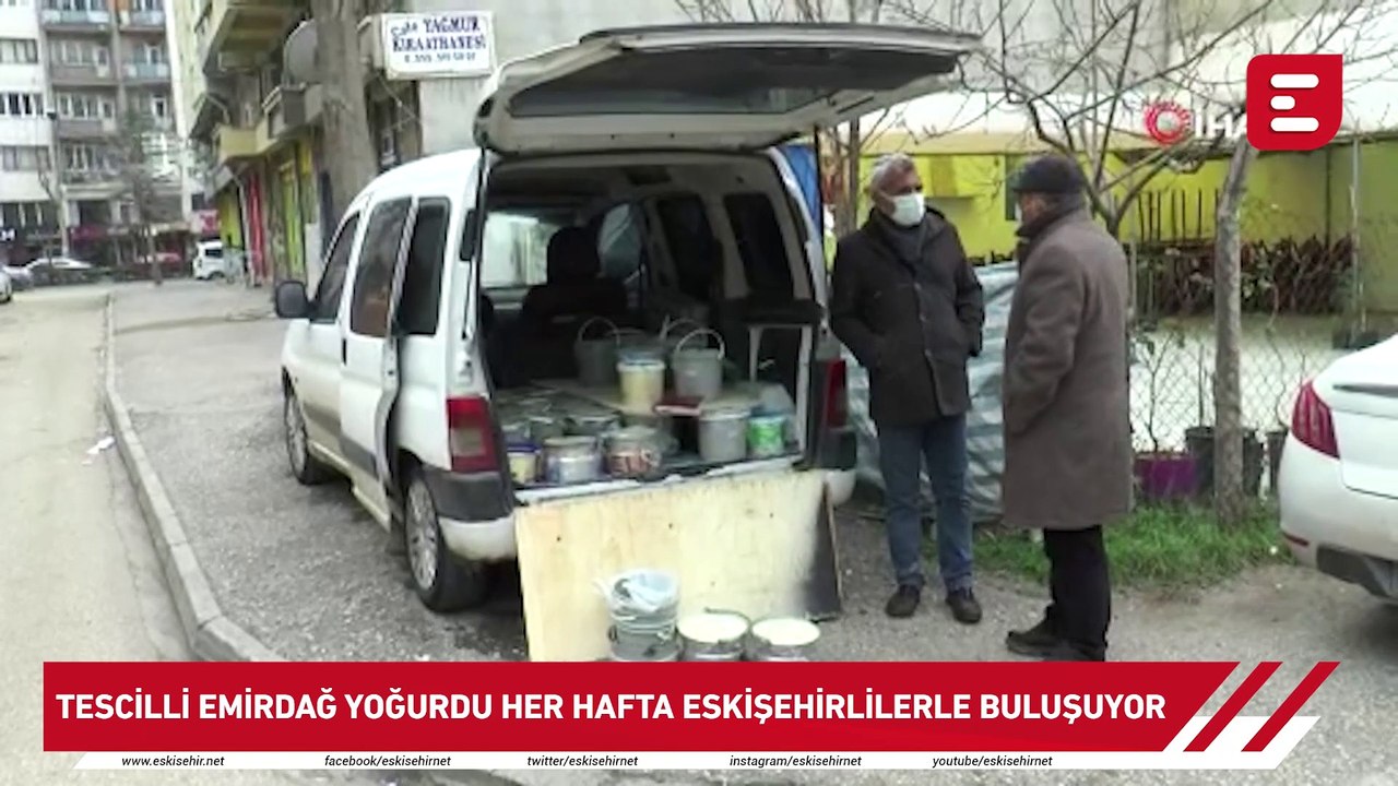 Tescilli Emirdağ yoğurdu her hafta Eskişehirlilerle buluşuyor
