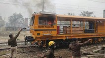 RRB NTPC: Angry student set train carriage on fire in Bihar