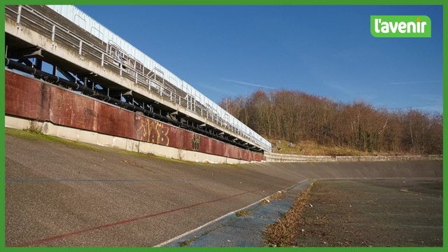Le patrimoine oublié de Wallonie : coureur furtif sur le vélodrome de Gilly