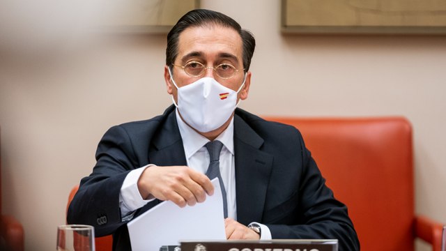 Albares explica la posición española frente a las amenazas de Rusia