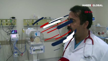 Erzincan'da bebeğe 2,5 saatlik operasyonla makat yapıldı