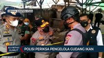 Polisi Periksa Pengelola Gudang Ikan yang Meledak di Sibolga