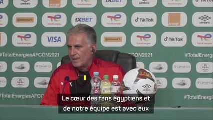 8es - L'hommage de Queiroz et Salah aux victimes