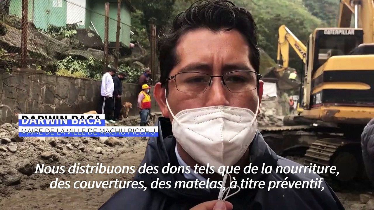 Pérou: de fortes pluies provoquent des inondations près du Machu Picchu