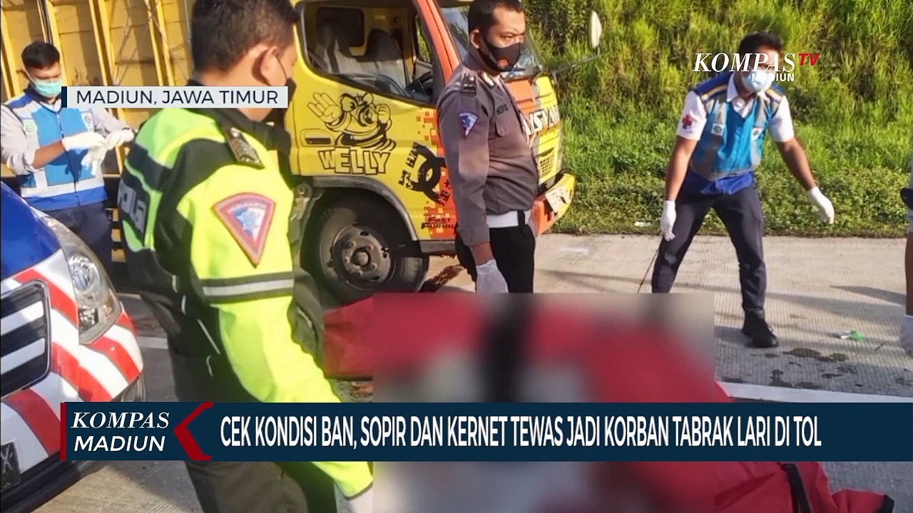 Cek Kondisi Ban, Sopir Dan Kernet Tewas Jadi Korban Tabrak Lari Di Tol