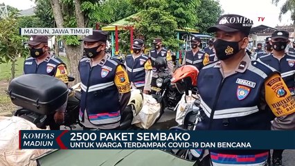 2500 Paket Sembako Untuk Warga Terdampak Covid-19 Dan Bencana