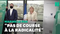 Dans ses vœux à la presse, Marine Le Pen étrille (sans le nommer) Éric Zemmour