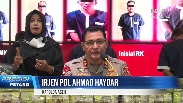 Polda Aceh Bersama Bea Cukai Aceh berhasil gagalkan Penyelundupan narkotika Jaringan Internasionl Indonesia-Malaysia