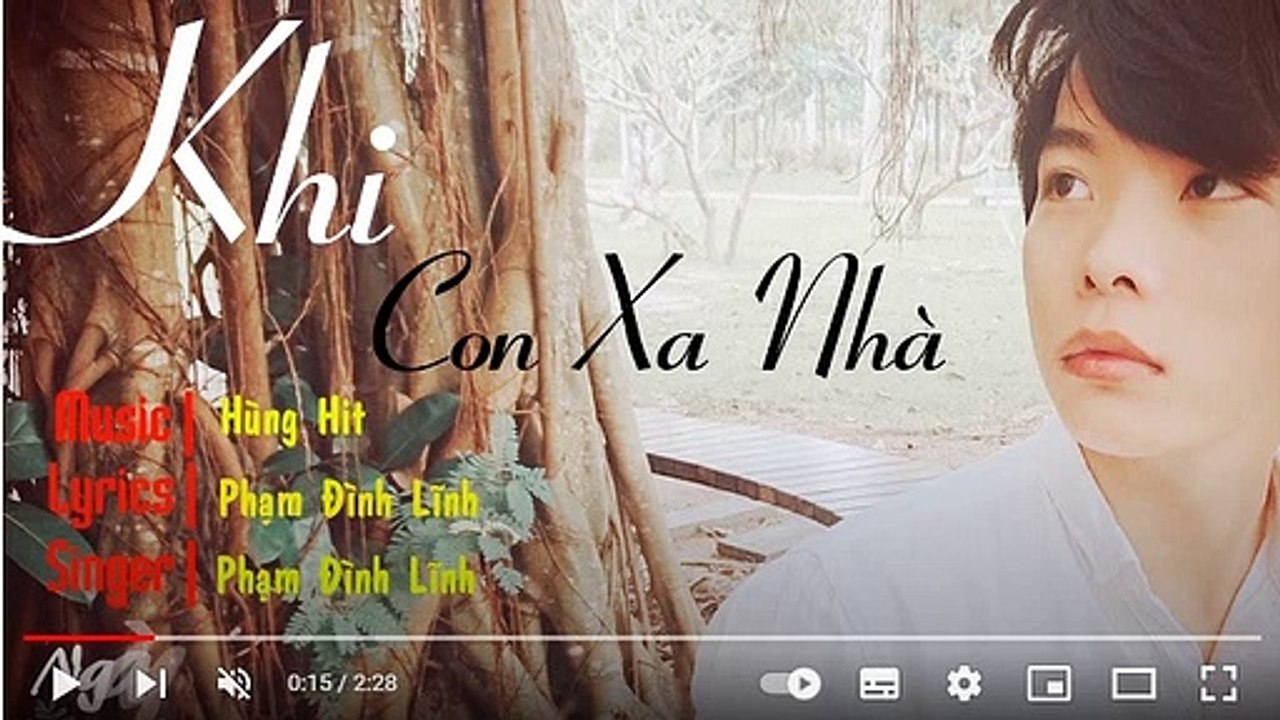 Karaoke Lời Việt Khi Con Xa Nhà