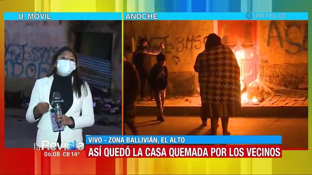 Queman las pertenencias del acusado de violar a más de 77 mujeres en La Paz