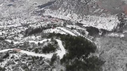 (DRONE) Yaz turizminin merkezlerinden Muğla'ya "kış kadrajı" bakışı