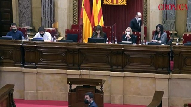 Compareciencia del presidente de la Generalitat Pere Aragonès sobre la candidatura de los Juegos Olimpicos