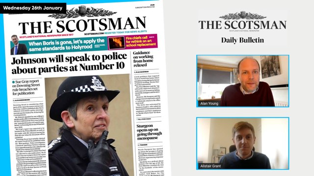 Scotsman Daily News Bulletin - 26-01-2022